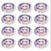 12 Muffin Toppers, Approx. 6 cm, DIY Cut-Out, Manga Anime Birthday Design, Fondant 0851x view 1