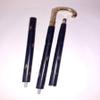 Handcrafted Walking Cane with Victorian Brass Head view 2