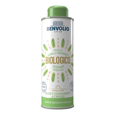 Benvolio 1938 Organic Virgin Cold-Pressed Sesame Oil, 250 ml