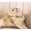 Soft Adjustable Cat Collar with Bell, Green view 3