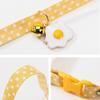 Soft Adjustable Cat Collar with Bell, Green view 4