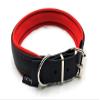 Biothane Dog Collar with Neoprene Lining, Adjustable, XS–L (L: 48–55 cm), Black/Flame Red view 2