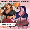 Avidlove Women's Schoolgirl Lingerie Cosplay Set view 3