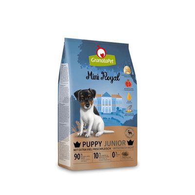 GranataPet Mini Royal Junior Dry Dog Food for Puppies, Grain-Free, No Added Sugar, 1 kg