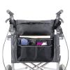 Grantien Wheelchair Bag, Walker Bag with 4 Pockets, Black Oxford, 31.5 × 30 cm view 1