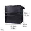 Grantien Wheelchair Bag, Walker Bag with 4 Pockets, Black Oxford, 31.5 × 30 cm view 4