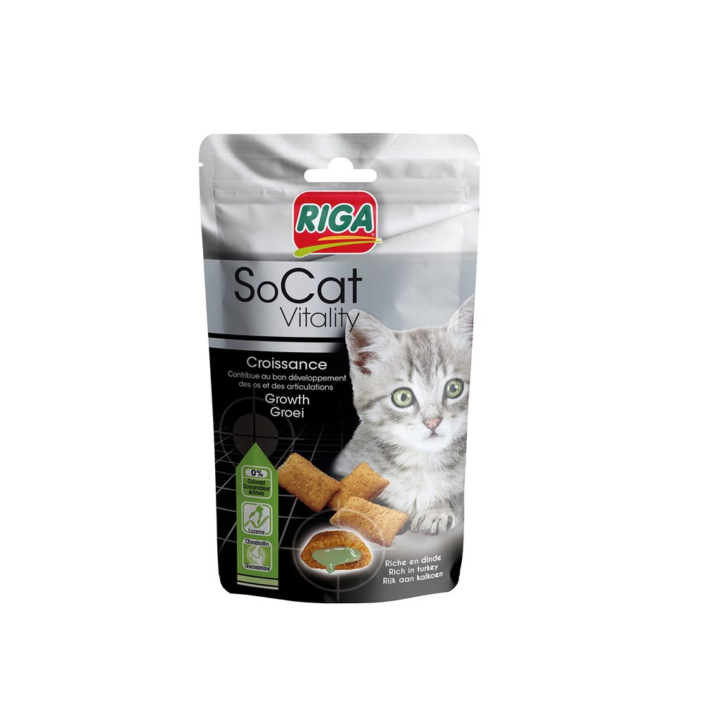 Riga SoCat Vitality GROWTH, 1-Pack (1 x 0.056 kilograms)