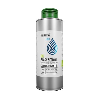 Organic Cold-Pressed Black Seed Oil, 250 ml