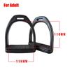 tooloflife 1 Pair of Horse Stirrups, High-Strength Safety Stirrups with Non-Slip Rubber Pads (Large) view 2