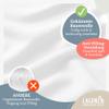 Laleni Premium Fitted Sheets, 40 x 90 cm, for Baby and Toddler Beds, 100% Cotton, OEKO-TEX Certified, 2-Pack, White view 3
