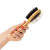 Mikki Bamboo Comb Brush for Short to Medium Fur view 3