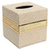 Katigan Durable PU Leather Square Tissue Box Holder Cover for Home or Car, White Clouds, 13.8 x 13.8 x 13 cm view 1