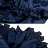 Mulberry Silk Sleep Bonnet for Women, Navy Blue view 3