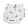 pic Bear Honey Burp Cloth, Large, 41 x 20 cm, Terry Cloth, White Stars view 1