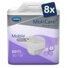 MoliCare Premium Mobile Disposable Pants for Women and Men, 8 Drops, Size L (100–150 cm Hip Circumference), 8 × 14 Count view 1