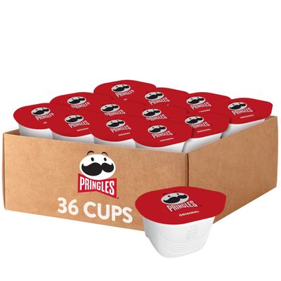 Pringles Original Potato Crisps, 36 Cups