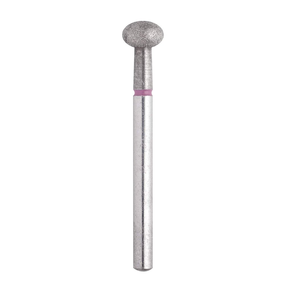 Diamond Nail Drill Bit, Ball, Red, 5 mm