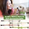 4-Piece Summer Cat Collar Set, Adjustable Breakaway Collars with Bows, Size S, 4 Styles view 4