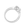 TIANZXS Crystal Memorial Ash Keepsake Ring for Pet or Human Ashes view 2