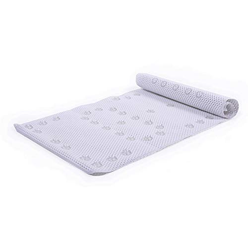 Petite&Mars Harry Bath Mat | Non-Slip | XXL Size | HIGIENICAL (White)