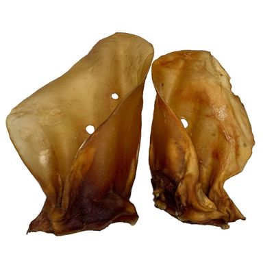 Beef Ears with Shell - Premium Quality Dog Chew (2 Pieces)