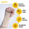 BIONIX Adjustable Breathable Wrist Brace with Metal Splint, Left, L view 3