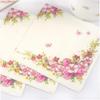 20pcs Pack Paper Napkins Pink Flowers view 4