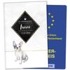 EU Pet Passport Cover Golden Touch French Bulldog view 1