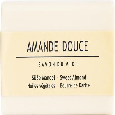 Organic Shea Butter Soap, Almond, 2 x 100 g