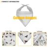 chaqlin Galaxy Wolf Print Dog Bandana view 3