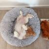 Lycce Amy Cuddle Bed for Dogs and Cats, Gray, Size 3 view 3