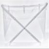 BiBaBad Folding Baby and Kids' Bathtub with Shower Frame, Adjustable 60–80 cm, Misty White view 1