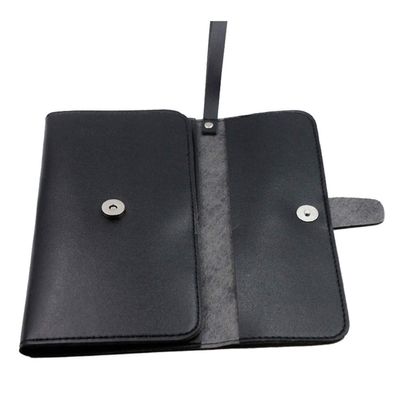 Black Leather Scissor Organizer for Barbers and Hairstylists