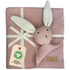 DIKOS Original 2-in-1 Baby Blanket & Lovey – SCHMUSE-Hase, Organic Cotton view 1