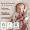 DIKOS Original 2-in-1 Baby Blanket & Lovey – SCHMUSE-Hase, Organic Cotton view 3
