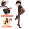 Sexy Thigh-High Lace Stockings with Silicone Stay-Ups - Medium view 2