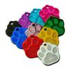 Ibera Gifts - Personalized Paw-Shaped Dog Tag for Small to Medium Dogs and Cats (Silver) view 4