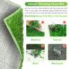 Hompet Indoor Dog Potty Training Tray with Grass Mat, 63 x 51 x 7 cm view 3