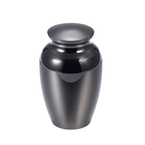 TIANZXS 43x27 mm 316L Stainless Steel Cremation Urn Pendant
