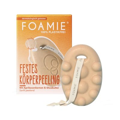 Foamie Solid Shower Care with Apricot Kernels & Shea Butter, 80 g