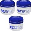 NISHMAN Hair Styling Wax for Men, B1 GumGum, 150 ml Gummy Wax | Edge Control | Ultra-High Hold | Aqua Wax, 3-Pack view 1