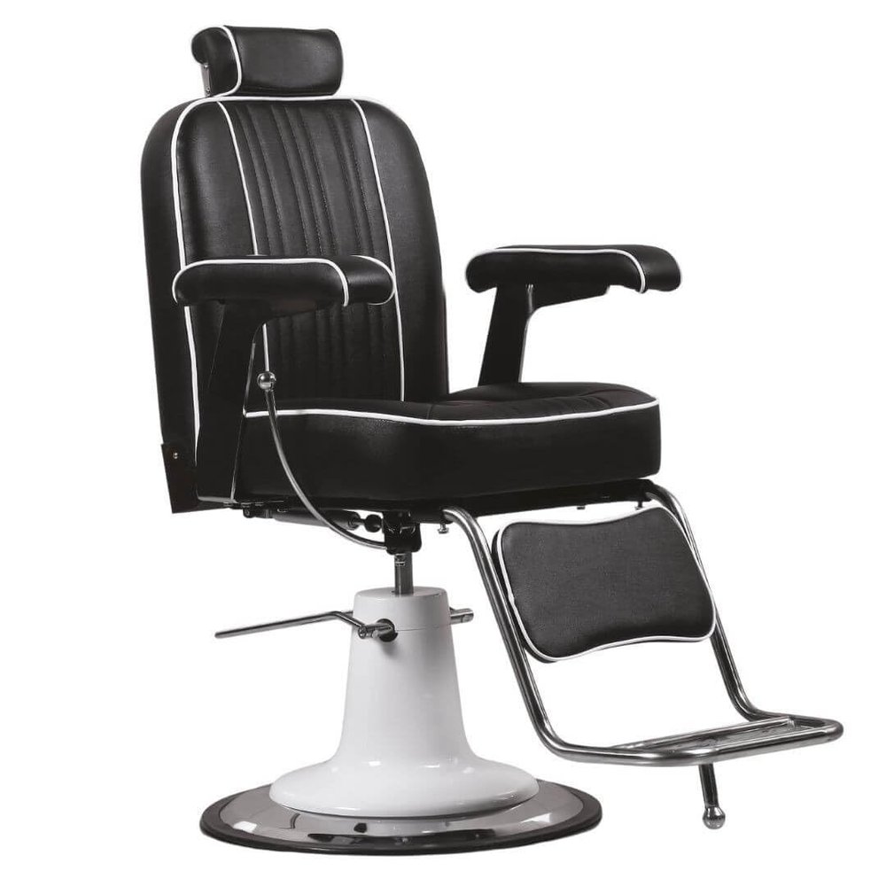 XanitaliaPro Hair Malaga Barber Chair in Black