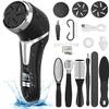 VXDOIRK Electric Callus Remover, Rechargeable Waterproof Foot File with 3 Rollers and 2 Speeds view 1
