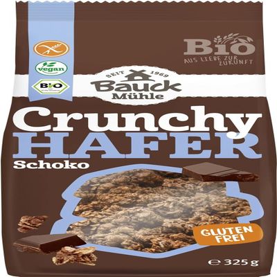 Organic Gluten-Free Chocolate Crunchy Oats, 2 x 325 g