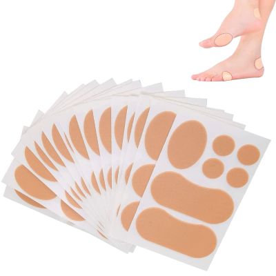 15 Sheets Waterproof Moleskin Foot Pads for Blister Prevention