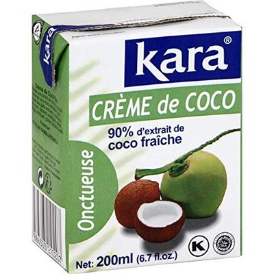 Kara Coconut Cream, 200 ml, 4-pack