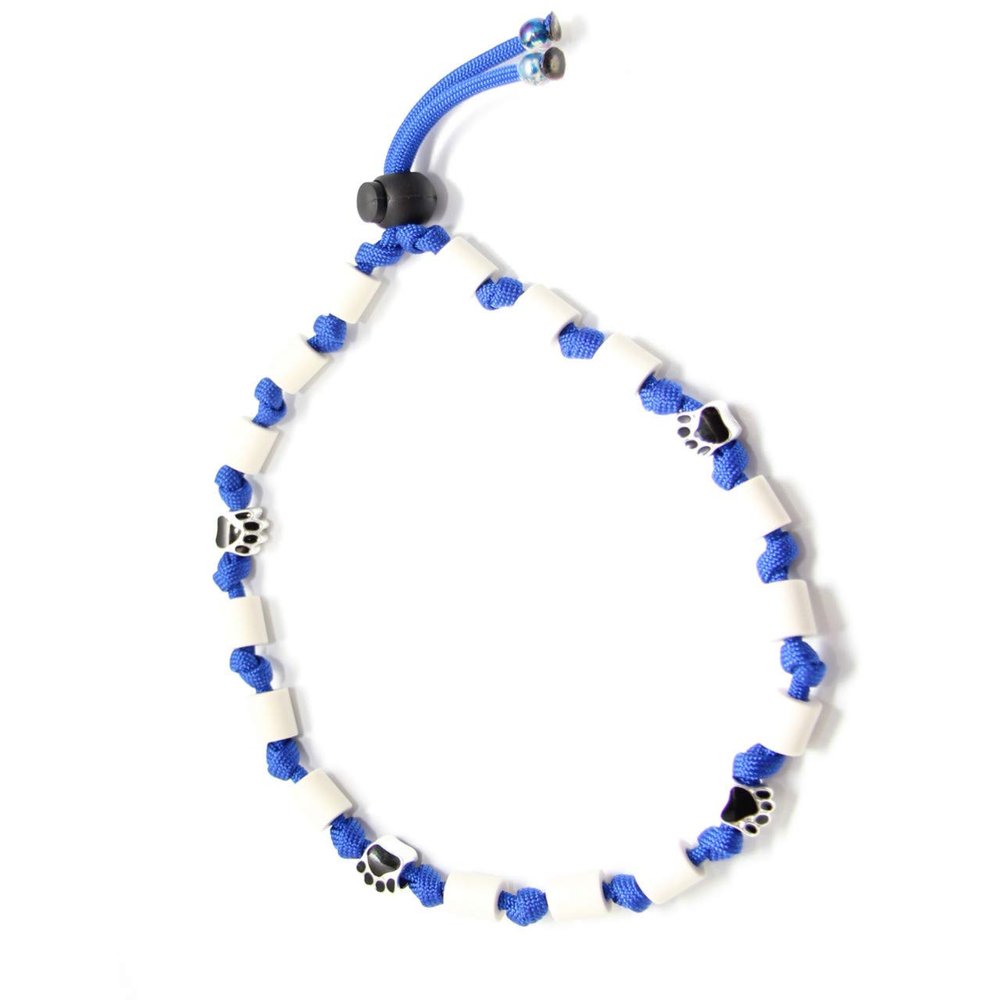 EM Ceramic Dog Collar, Optional Name and Extras, Classic - Electric Blue