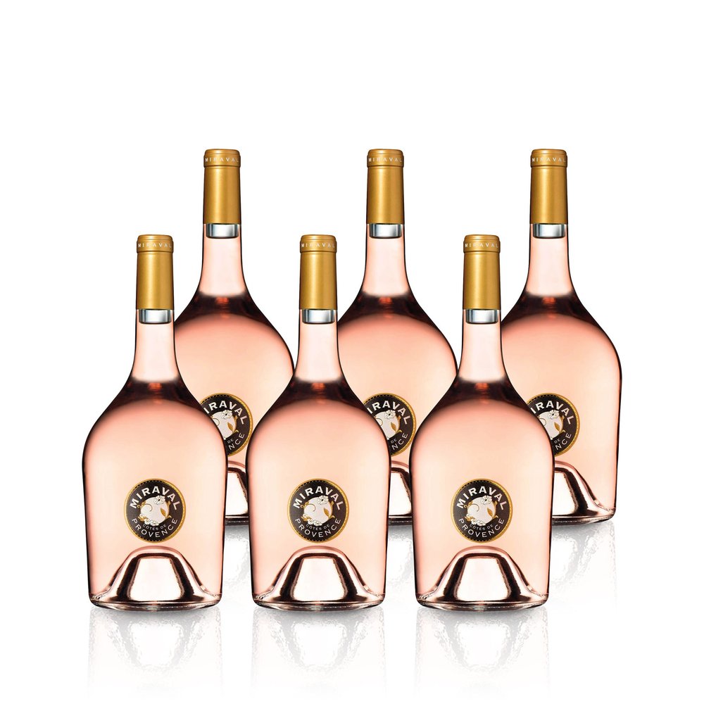 Jolie-Pitt & Perrin Miraval Rosé Côtes de Provence AOC 2020 (6 x 0.75 L)