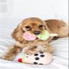 Pearhead Yappy Snacks Plush Squeaky Dog Toy Set view 2