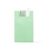 Sovie HORECA Pistachio Cutlery Napkins, Linclass Airlaid, 40 x 40 cm, 1/8 Fold, 75 Count view 1